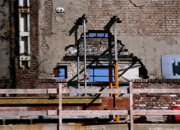 Aufwendige Rundbogensanierung am denkmalgeschützten Großprojekt Halle 18 im Stahlwerk Becker